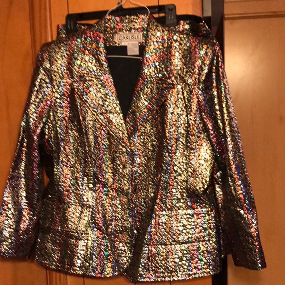 Multi Colored Suit
